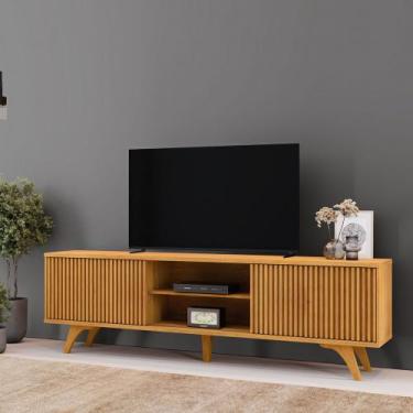 Imagem de Rack Siena 180 Com Pes Mavaular, Naturale