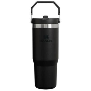 Imagem de Garrafa stanley tumbler térmica flip straw 2.0  887ml preta 08666-00