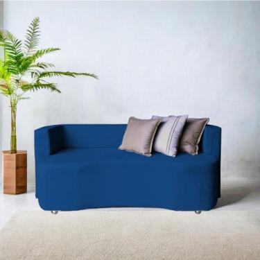 Imagem de Divã Recamier Luxo Decorativo Primor - B Home Decor , Marinho