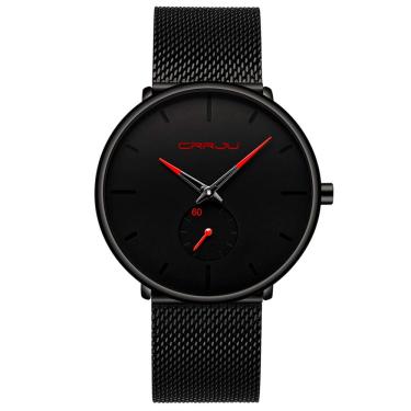 Imagem de Assista à moda impermeável ultrafina fizili para homens com pulseira de malha