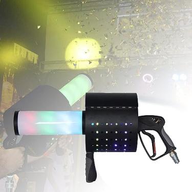 Imagem de Máquina de neblina portátil de CO2, canhão de confetes, máquina de fumaça de CO2 de 7 cores, pistola de CO2 para efeitos de DJ Fogger Smoke Gun, para festas, shows, festas, clubes, casamentos