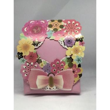 Imagem de PACOTE C/12 Caixinha De Lembrancinha Corte A Laser - oem, rosaflor, 48