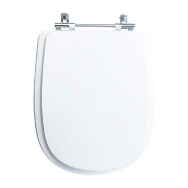 Imagem de Tampa Vaso Sanitário Poliester Acrilico Paris Branco Para Bacia Ideal Standard