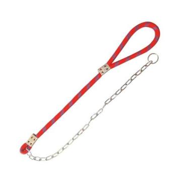 Imagem de Guia de corda com enforcador elo curto furacao pet 1m 16mm - Furacão P
