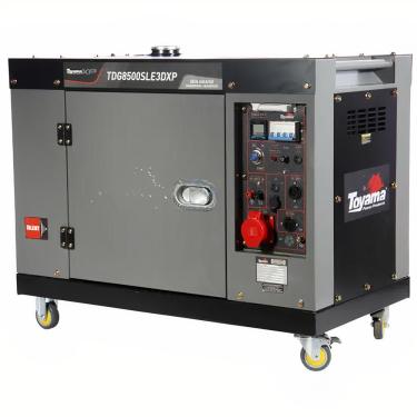Imagem de Gerador à Diesel 7,5 KVA Silencioso C/ Partida Elétrica Trifásico 220v TDG8500SLE3DXP 251-076 TOYAMA