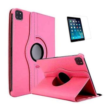 Imagem de Capa e Película para iPad Air 5 10,9" 2022 Rosa - BDNET