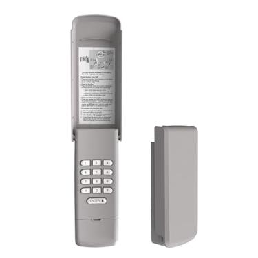 Imagem de Teclado universal para abridor de porta de garagem compatível com Liftmaster Chamberlain Craftsman Opener com botão de aprendizado roxo amarelo, vermelho, laranja, verde, botão de aprendizagem, substituição para 878MAX 877LM G940EV-P2