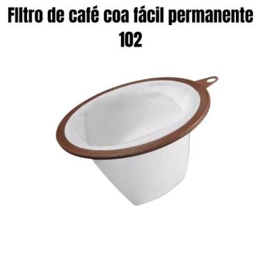 Imagem de FIltro de café coa fácil permanente 102 - NoBrand