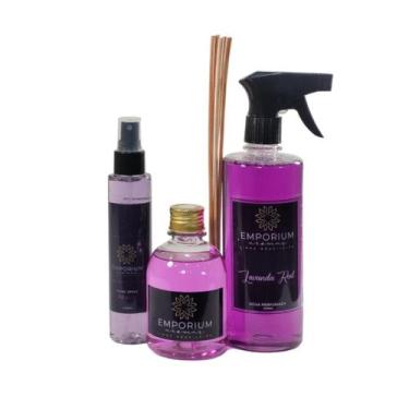 Imagem de Kit Aromatizador Completo Difusor Àgua Perfumada Home Spray AROMAS - E