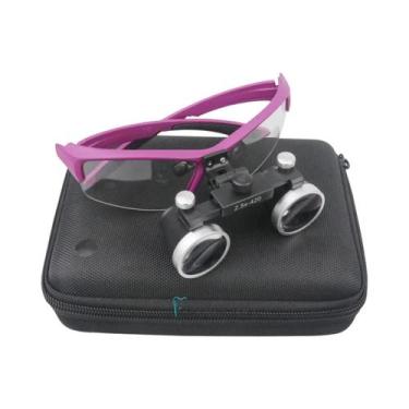 Imagem de Lupas Cirúrgicas Dentárias Ultraleves 2.5x 3.5x Lupa Binocular Com Far