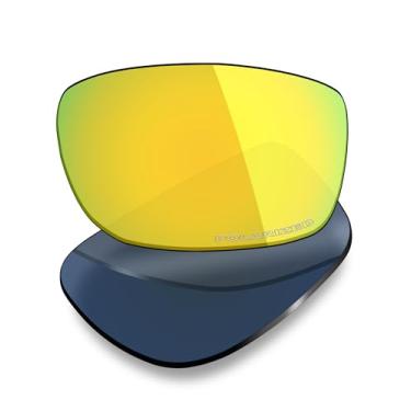 Imagem de Mryok Lentes de reposição ultra polarizadas compatíveis com Oakley Crosslink XS OY8002 51 mm - Ouro 24K
