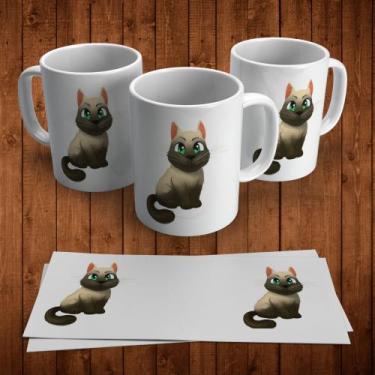 Imagem de Caneca de Cerâmica Gato - Os Grashis