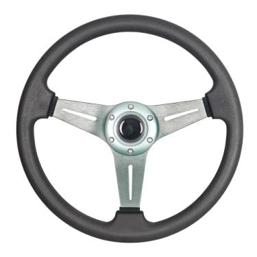 Imagem de YEHICY 350Mm/13.8”Sport Volante Liga de Alumínio Raios de Titânio Simulação de Deriva Jogo de Corrida Volante Universal