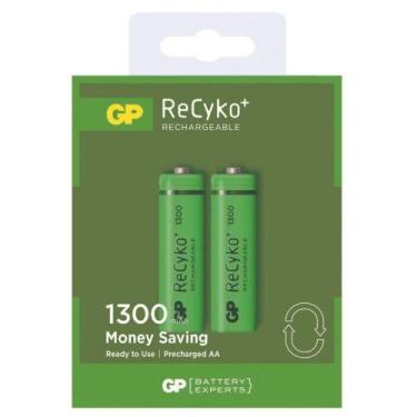 Imagem de Pilha Recarregável AA 1300 Mah Blister Com 2 Pilhas AA - GP
