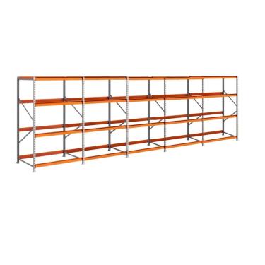 Imagem de Mini Porta Pallet 250kg 1 Inicial 4 Continuações 9,30m Comprimento 2,00m x 1,80m x 60cm