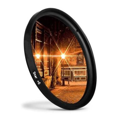 Imagem de Filtro Star 46mm Cross 6x (Estrela de 6 pontas) - WorldView