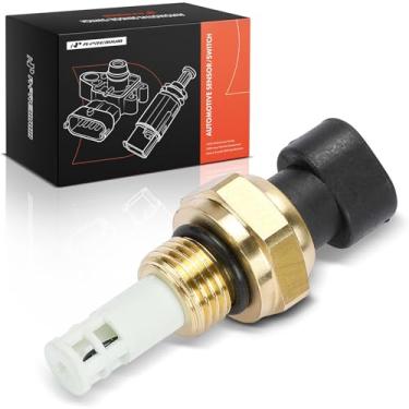 Imagem de A-Premium Sensor de temperatura do líquido de arrefecimento do motor [2 pinos] compatível com motores Cummins L10 M11 ISM N14
