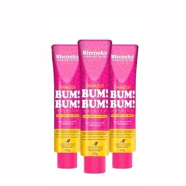 Imagem de kit 3 Creme Gel Massageador Firmador Para Celulite Estria Flacidez Redutor de Gorduras