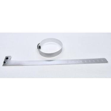 Imagem de Pulseira de Identificação Eventos Festa PVC Pino Botão - 60 UNID. - Al