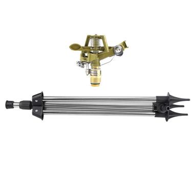 Imagem de YOUTHINK Pulverizador de Aspersão de Rega de Aço Inoxidável para a Aço Inoxidável para Villa do Jardim do Pátio, Alcance de 360 Graus