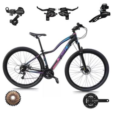 Imagem de Bicicleta Ksw Mwza 29 Feminina 21 Marchas Index Mtb SHIMANO-Feminino
