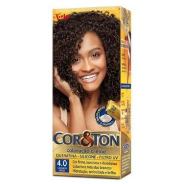 Imagem de Tinta de Cabelo Permanente CorTon Niely  4.0 Castanho Médio - LOREAL T