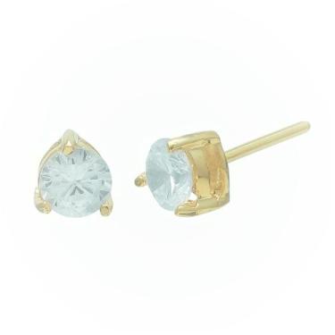 Imagem de Brinco Ponto de Luz - Cod 902 Banhado a ouro 18k - Carlitos Joias