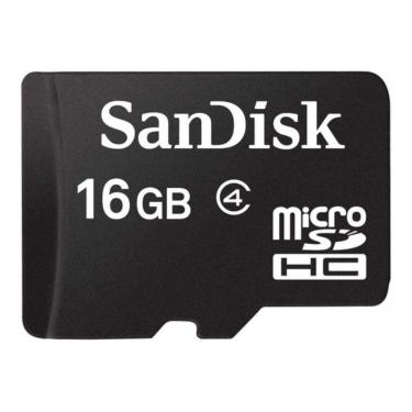 Imagem de Cartão De Memória Sandisk Com Adaptador Sd 16gb