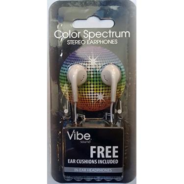 Imagem de Fones de ouvido estéreo Vibe Color Spectrum In Ear (branco)