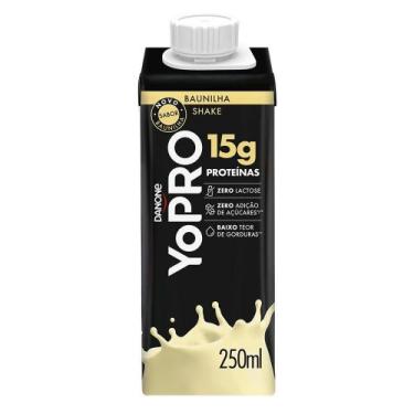Imagem de Bebida Láctea UHT Yopro Baunilha 15g de Proteínas 250ml, Baunilha, 250