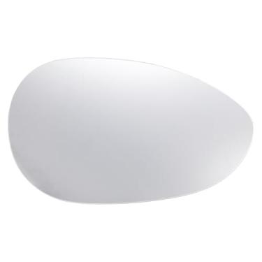 Imagem de ACROPIX Vidro retrovisor do lado direito do passageiro do carro para Fiat 500 500c 2007-2023 com placa de suporte - Pacote com 1