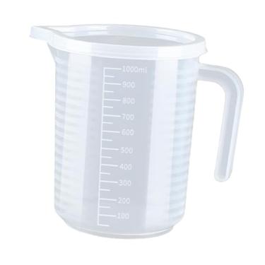 Imagem de Llazsybz Copo Medidor para Assar, Ferramenta Multifuncional para Cozinhar, Cozinhar, Assar, Restaurante, Medidas Precisas, Alça Portátil com Balança, 1000ml