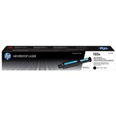 Imagem de Kit Recarga Hp Neverstop Preto 103ab - W1103ab