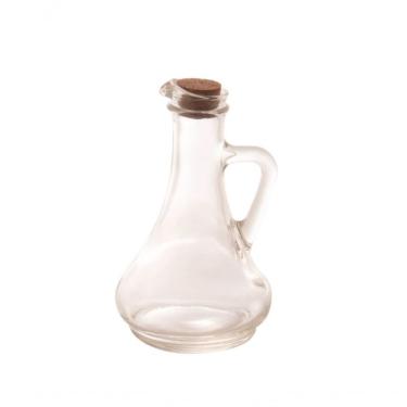 Imagem de Galheteiro Para Azeite De Vidro Com Tampa De Rolha - Lyor