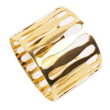 Imagem de Porta Guardanapo Inox Dourado 4 Peças