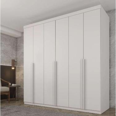 Imagem de Guarda Roupa 6 Portas Joinville Tcil Móveis Neve