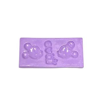 Imagem de F1601 molde de silicone ratinho e ratinha confeitaria biscuit - confei