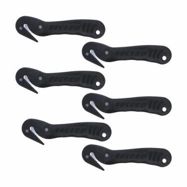 Imagem de Kit 6 Estiletes de Segurança Bico de Pato Pelicano P-1200 com Lâmina C