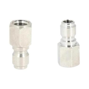 Imagem de Aço inoxidável de alta pressão pistola de água Quick Connector, G3 8 P