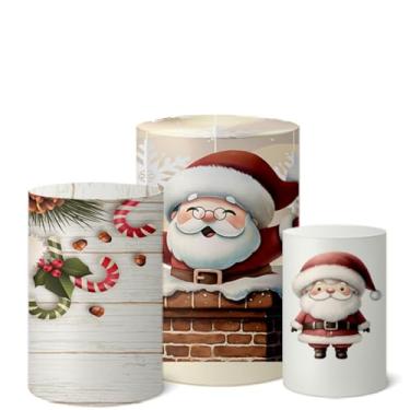 Imagem de Trio Capas De Cilindro C/Elastico Veste Facil Natal (CLNAT054)