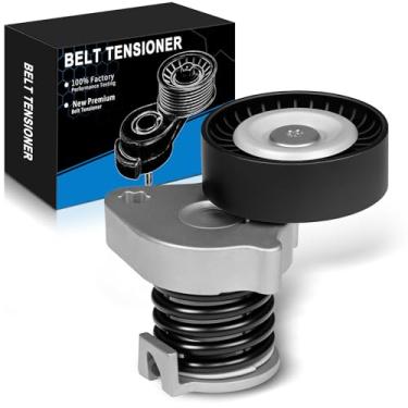 Imagem de SZKAIDAG Conjunto tensor de correia com polia para: Mercedes-Benz C250 2012 2013 2014 2015 Slk250 2012 2013 2014 2015 1.8L OEM #39207 2712000470 271-200-04-70 T39207 V304137 APV3013