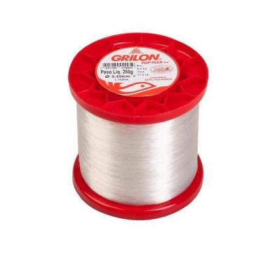 Imagem de Linha Pesca Grilon 0,40Mm 250G Branca