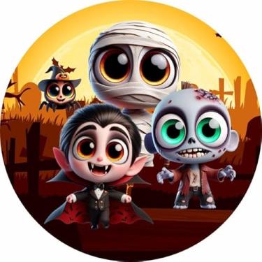 Imagem de Painel Redondo C/Elastico 1,50m Halloween (HAL0105)