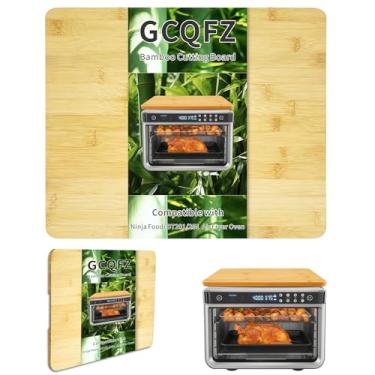 Imagem de GCQFZ Acessórios Air Fryer para Ninja Foodi DT251 DT201 SMART Forno de Convecção de Bancada, Torradeira de Convecção de Bambu, 14,7 cm × 11,12 cm com pés de silicone antiderrapantes resistentes ao