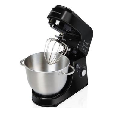 Imagem de Batedeira planetária 300w Recipiente aço inox 3,8l 7 Velocidades Fácil