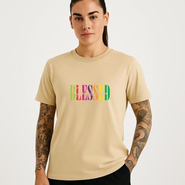 Imagem de Camiseta Unissex Algodão Premium Malha Grossa e Perfumada Academia Caminhada Treino Exercicios-Unissex