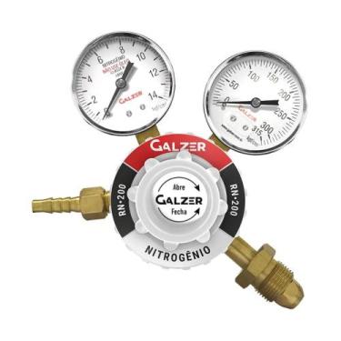 Imagem de Regulador De Pressão Para Cilindro De Nitrogênio RN-200 Galzer