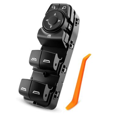 Imagem de QAGGUM Interruptor de janela elétrico mestre de 14 pinos adequado para Chevrolet Buick GMC Blazer Enclave Silverado 1500 Sierra 1500 2016-2024 Substitui 84699725 23308155 84139693 84513464, lado