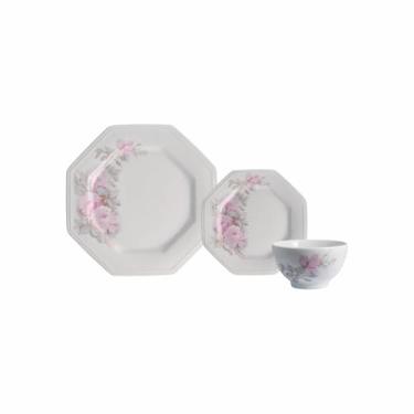 Imagem de Serviço de 18 Peças com Bowl em Porcelana, Decoração Maresias, Porcelana Schmidt