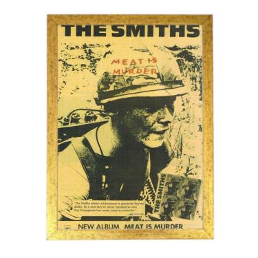 Imagem de quadro poster com moldura rock indie the smiths D8127